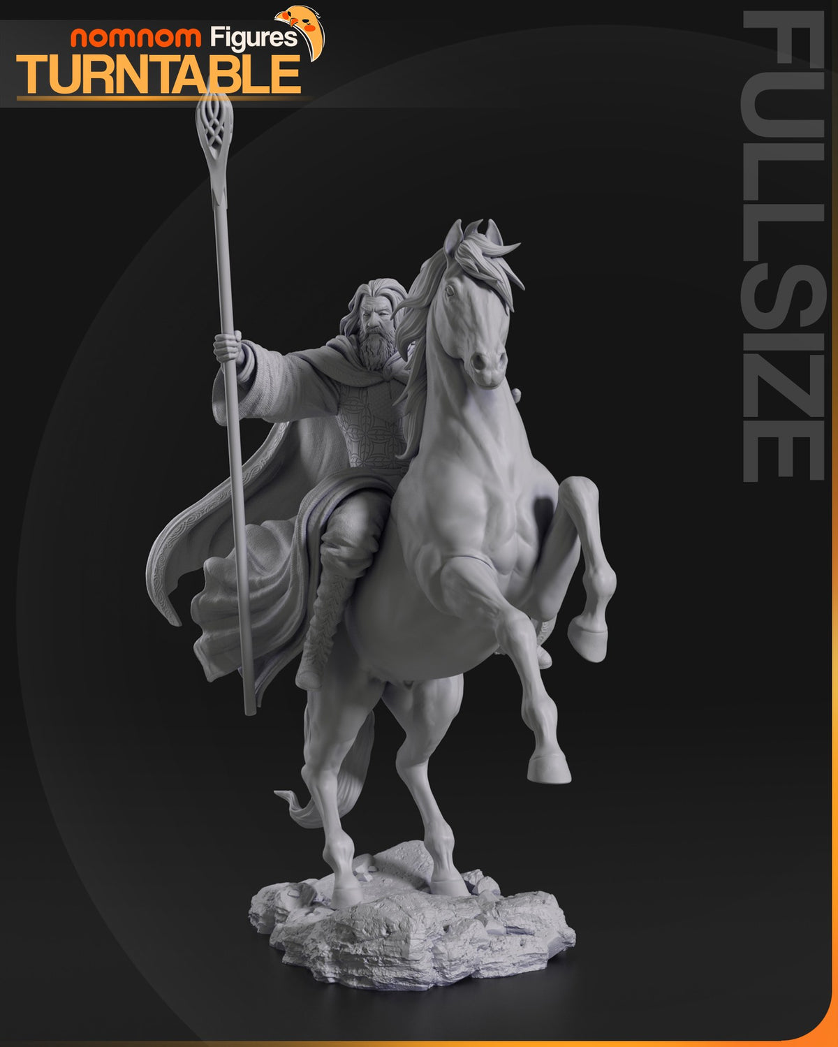 Gandalf the White resin figure