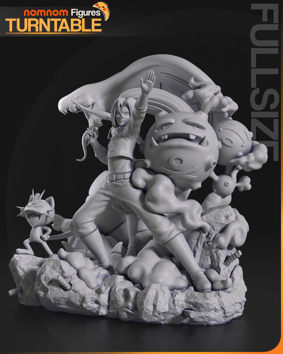 James resin figure