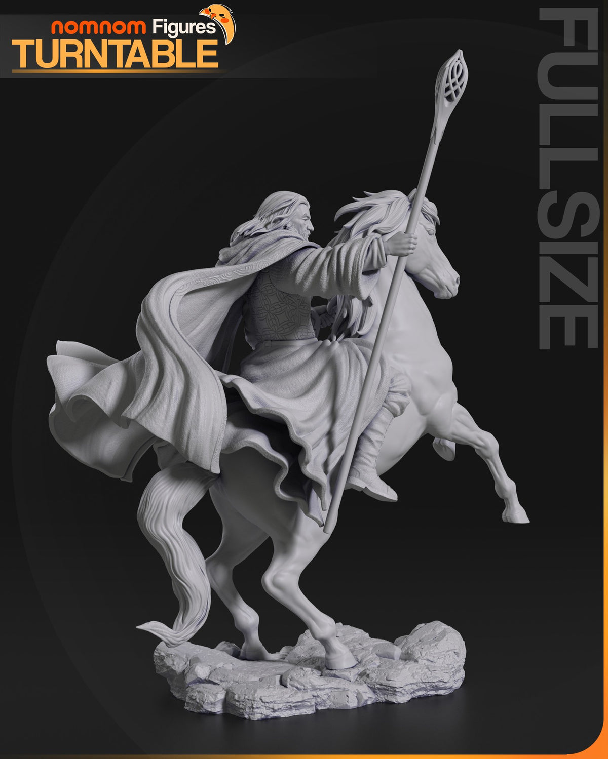 Gandalf the White resin figure