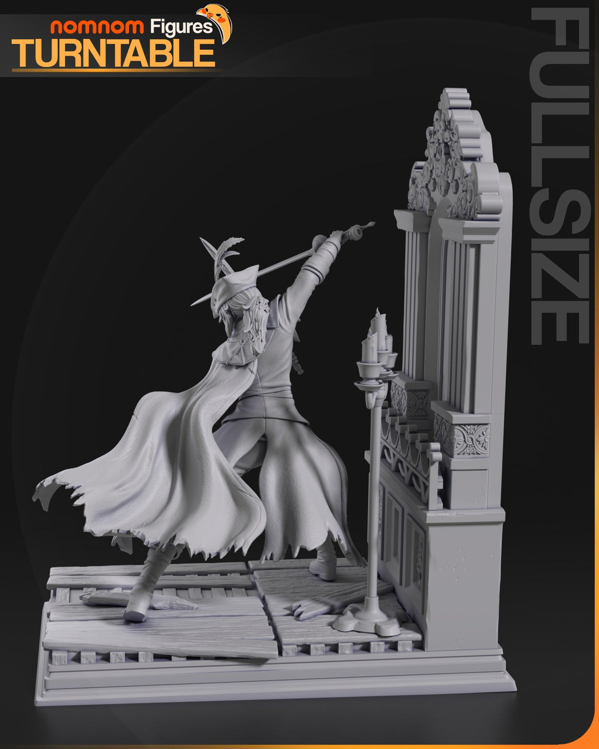 Lady Maria resin figure