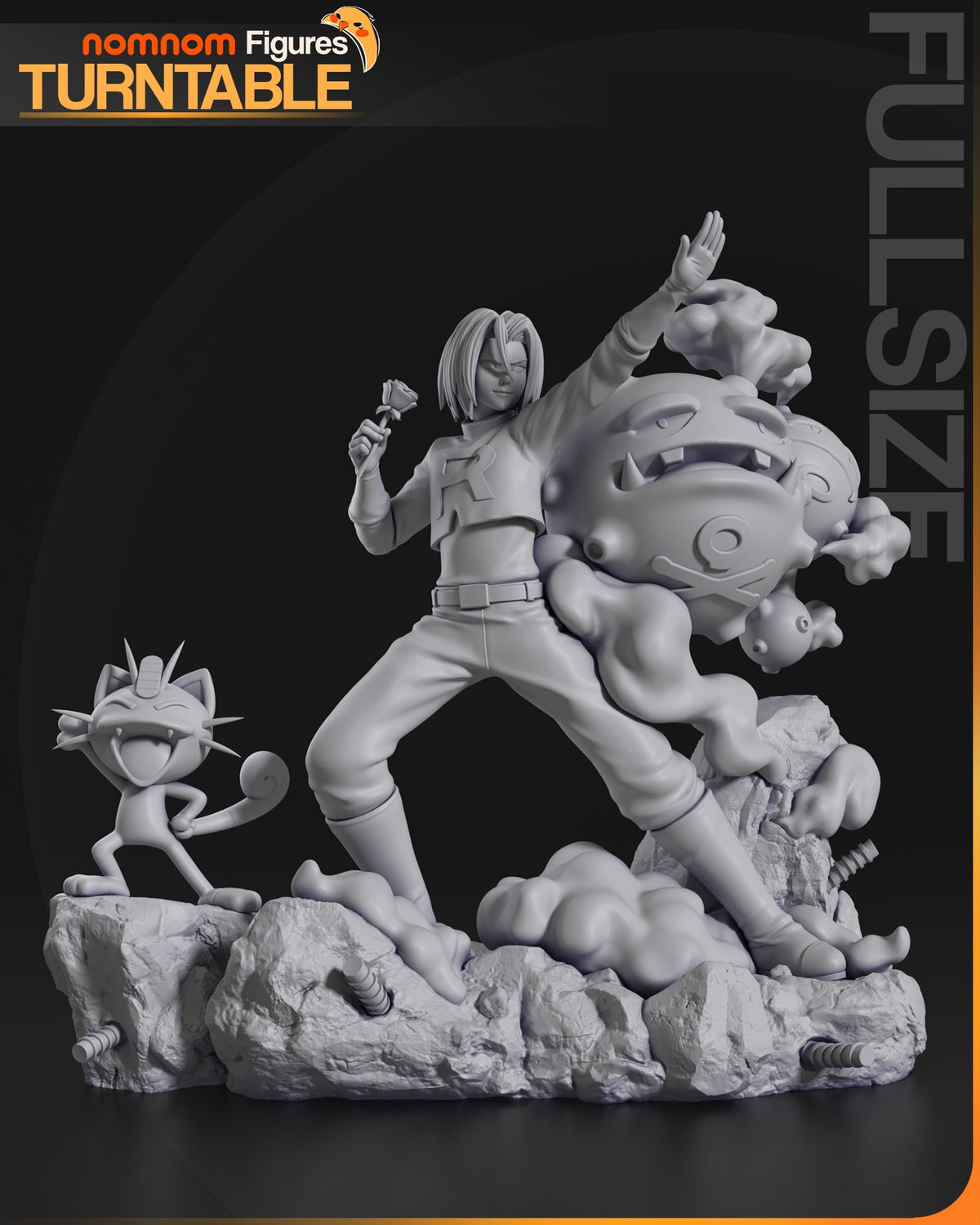 James resin figure