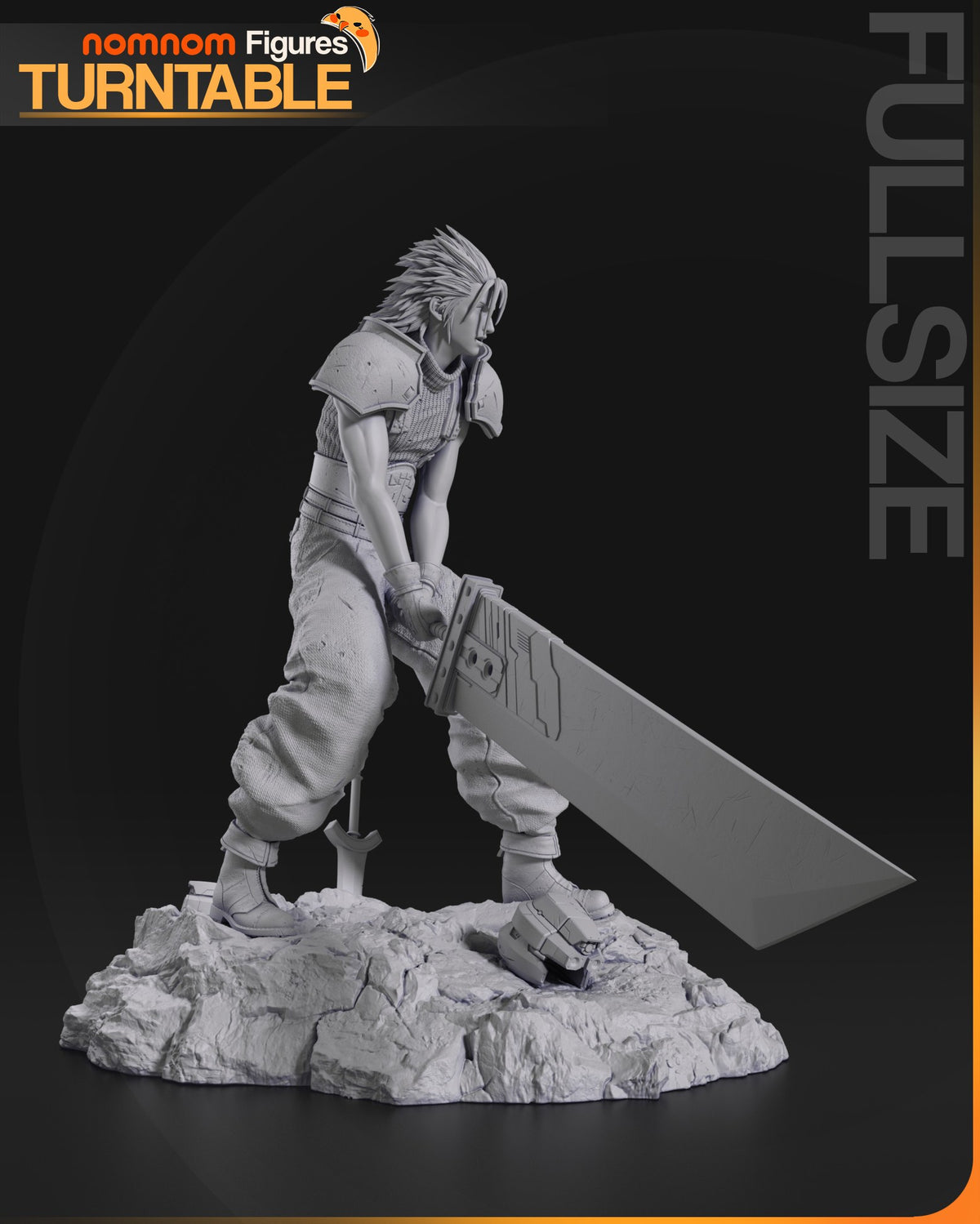 Zack Fair resin figure