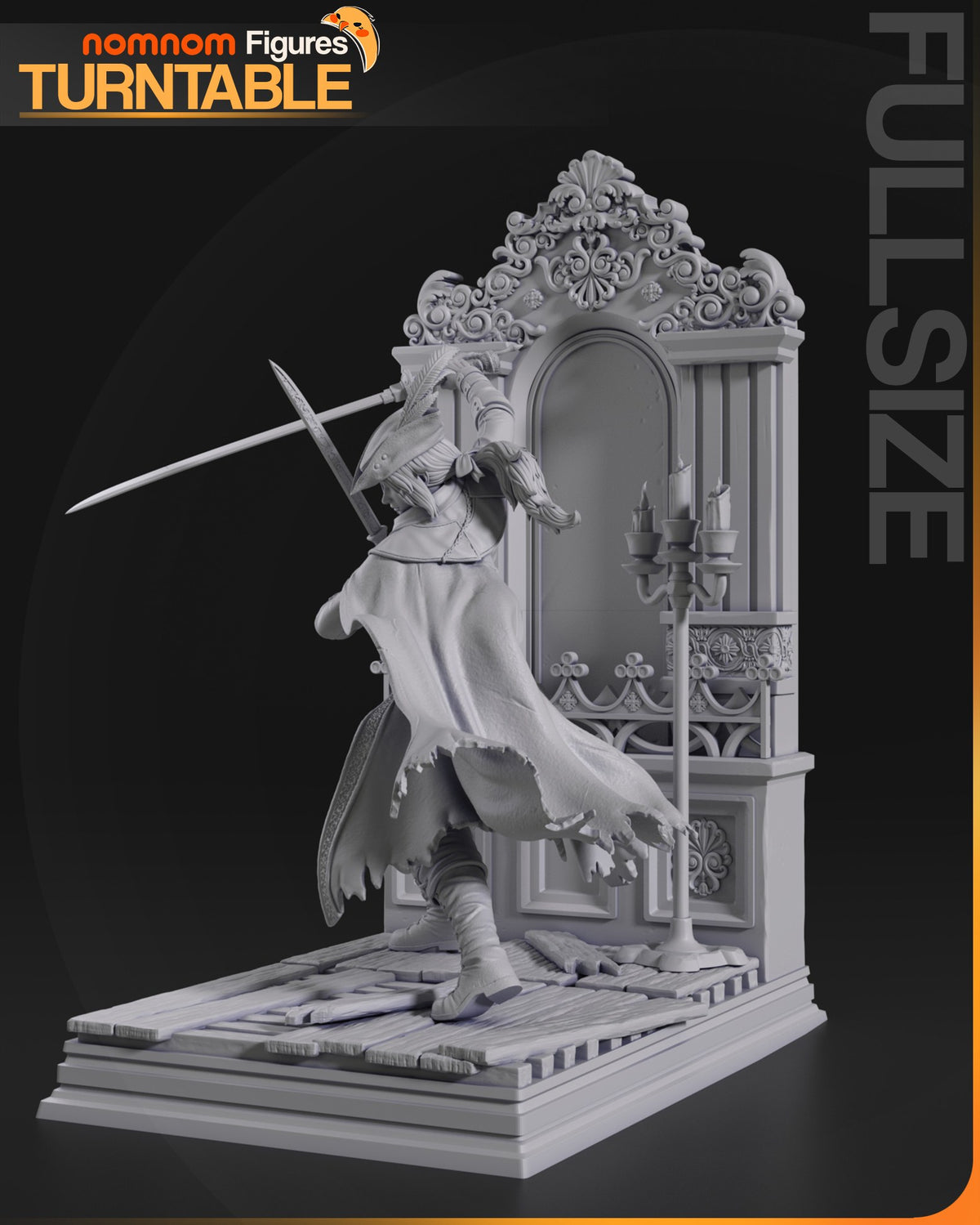 Lady Maria resin figure