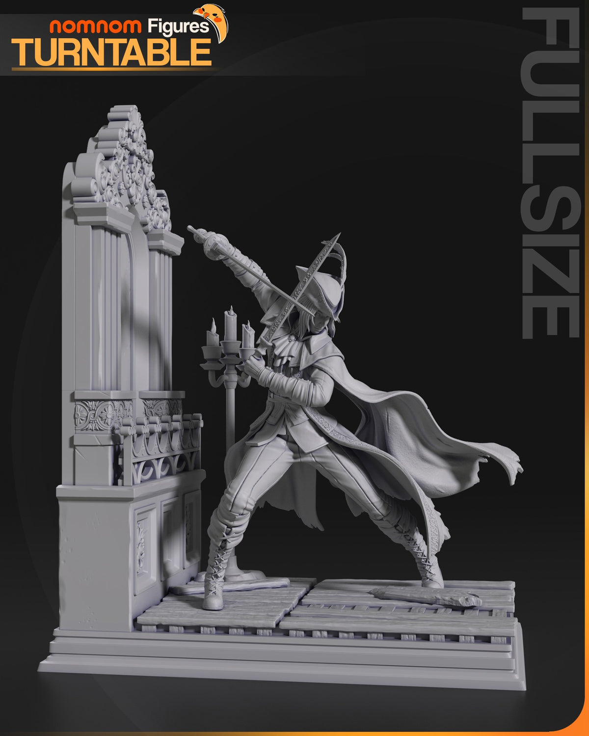 Lady Maria resin figure