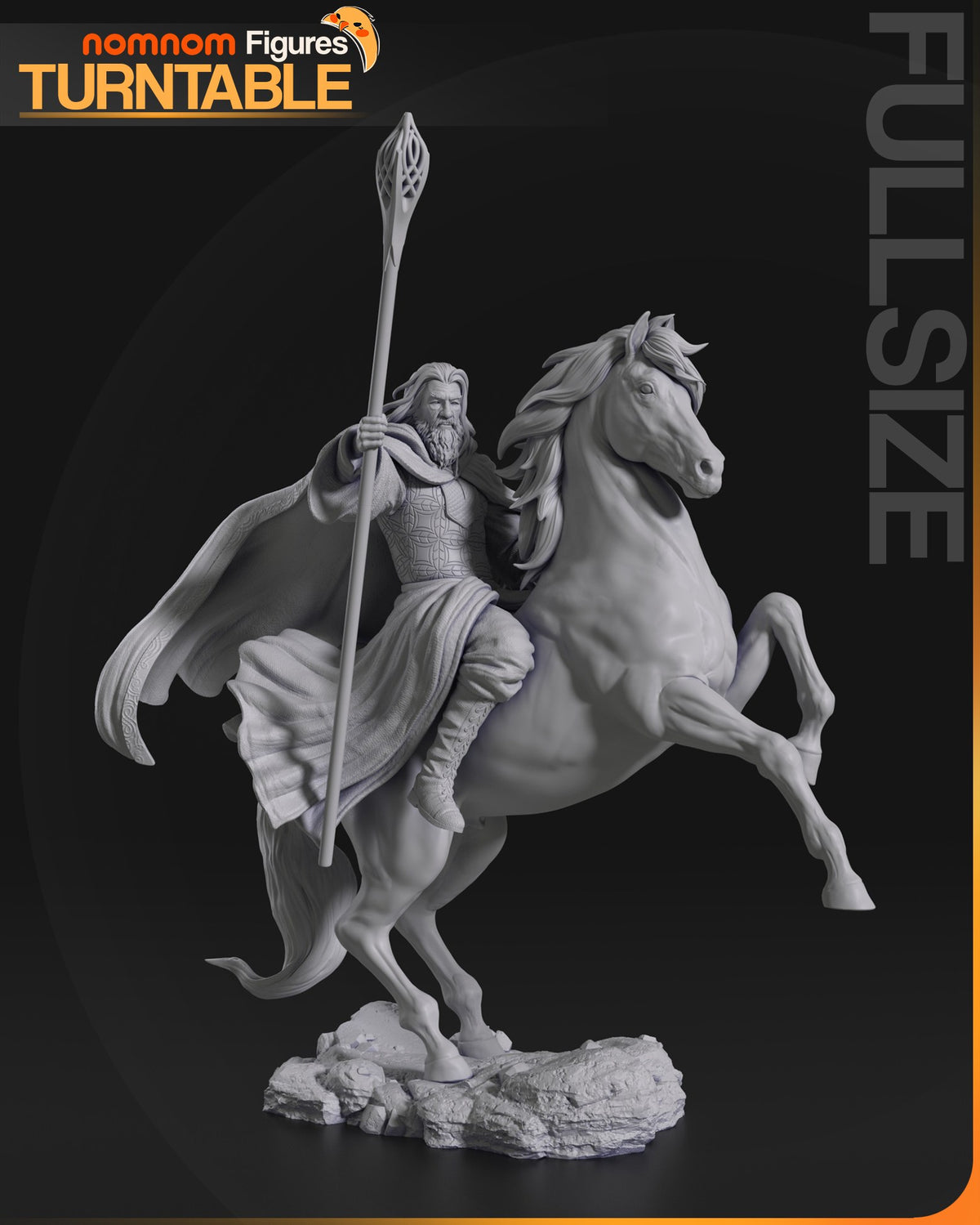 Gandalf the White resin figure