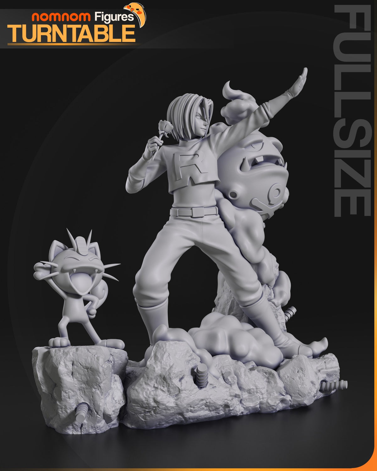 James resin figure