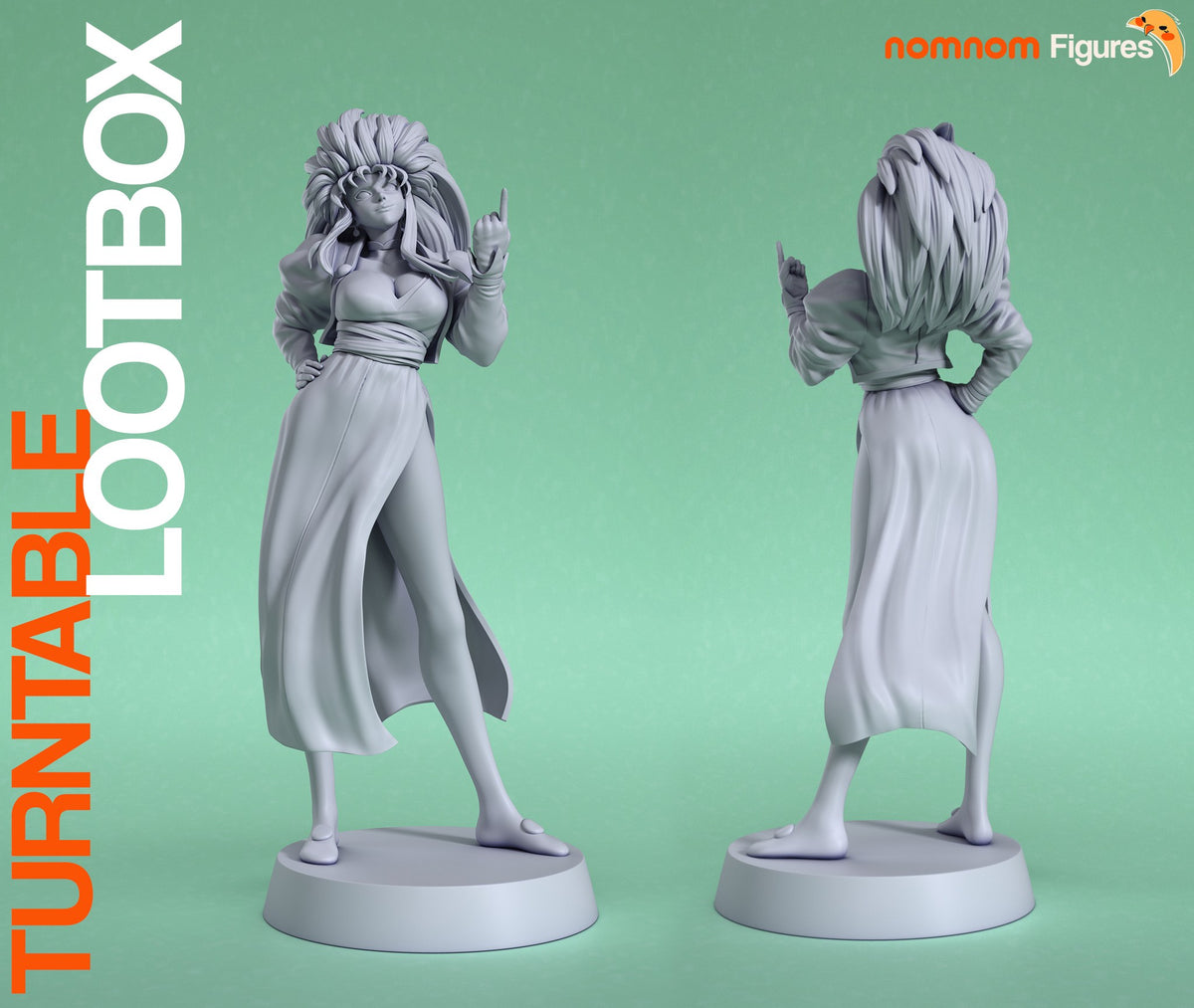 Ryoko resin figure