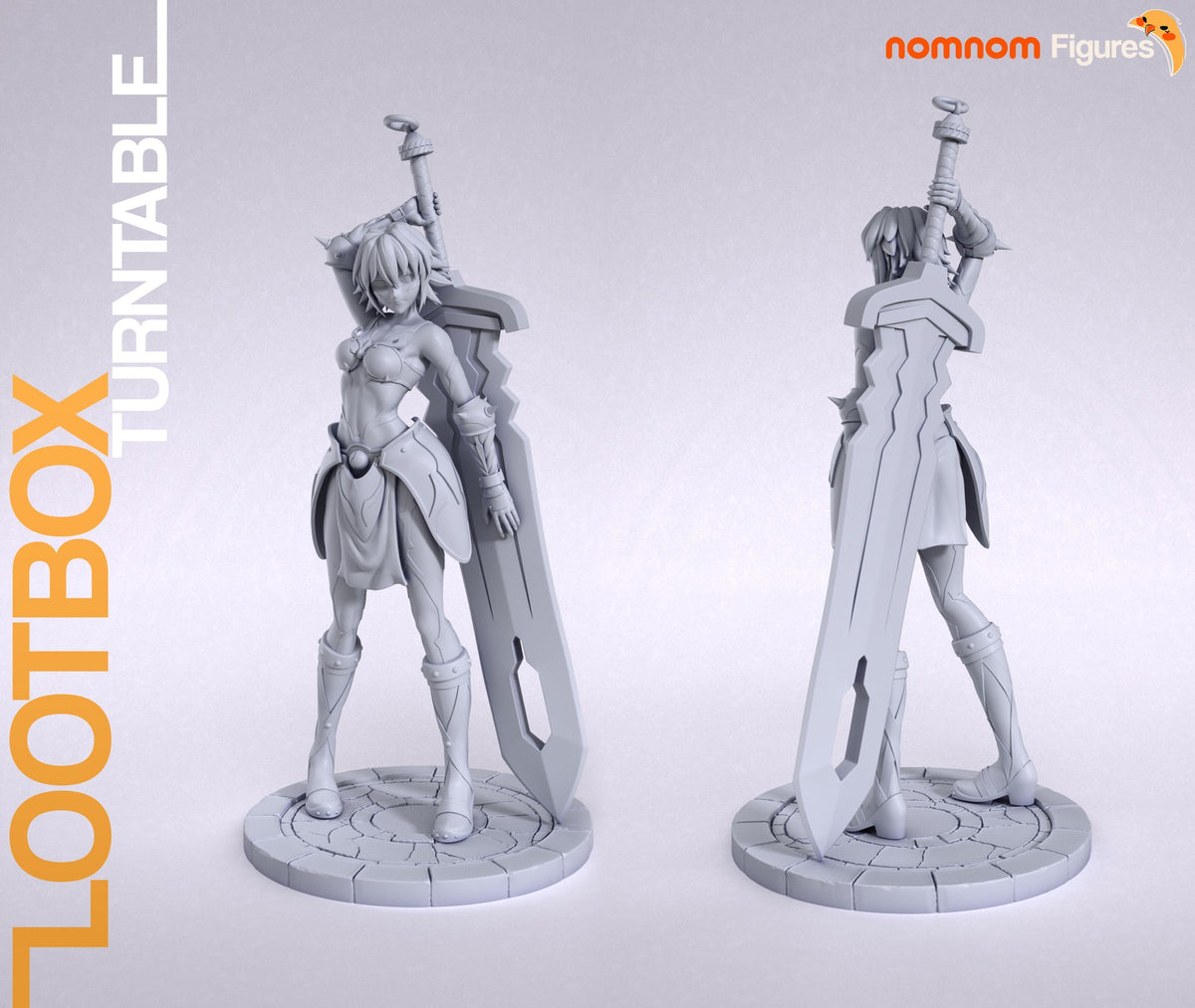 Black Rose resin figure