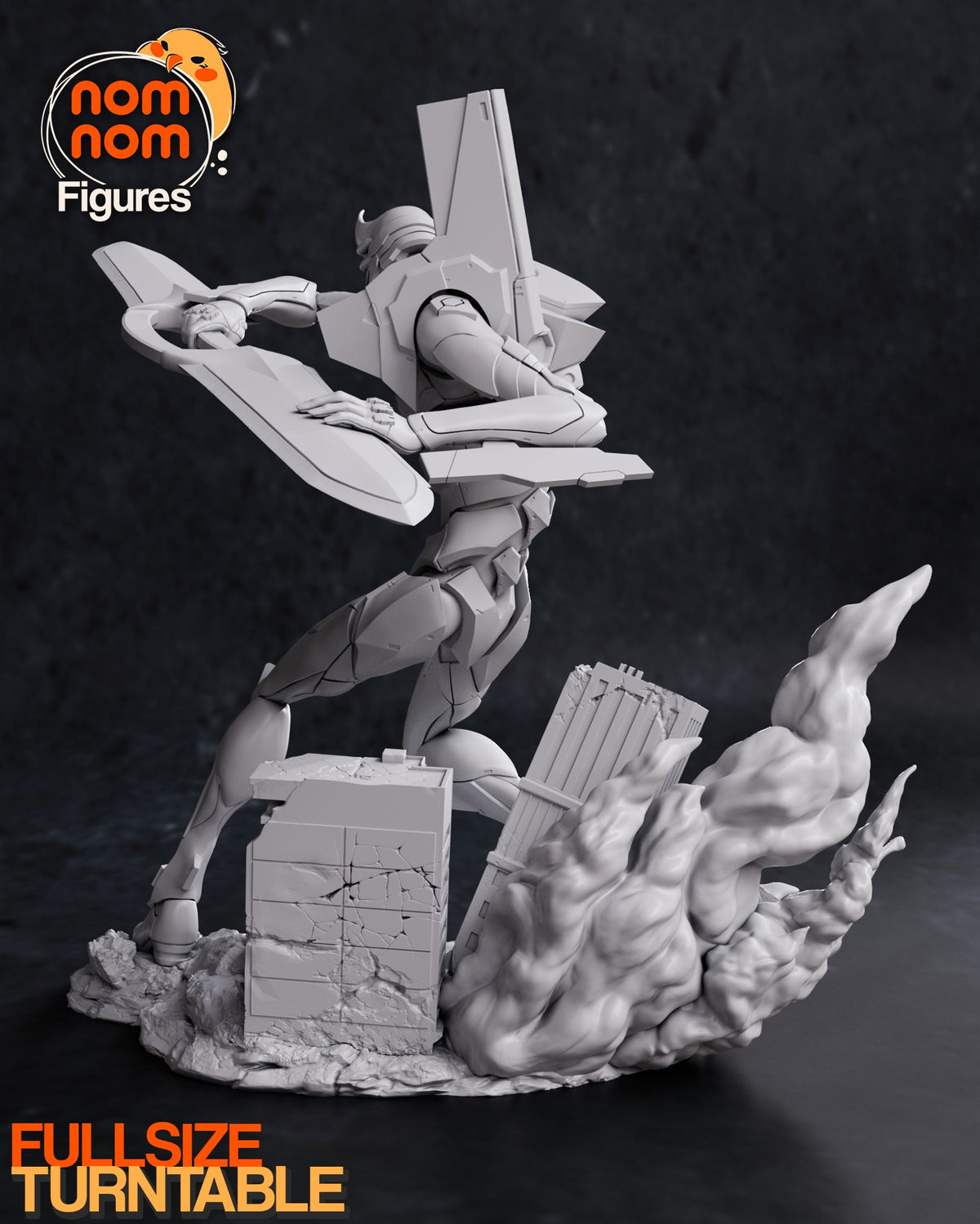 Evangelion Unit-02 resin figure