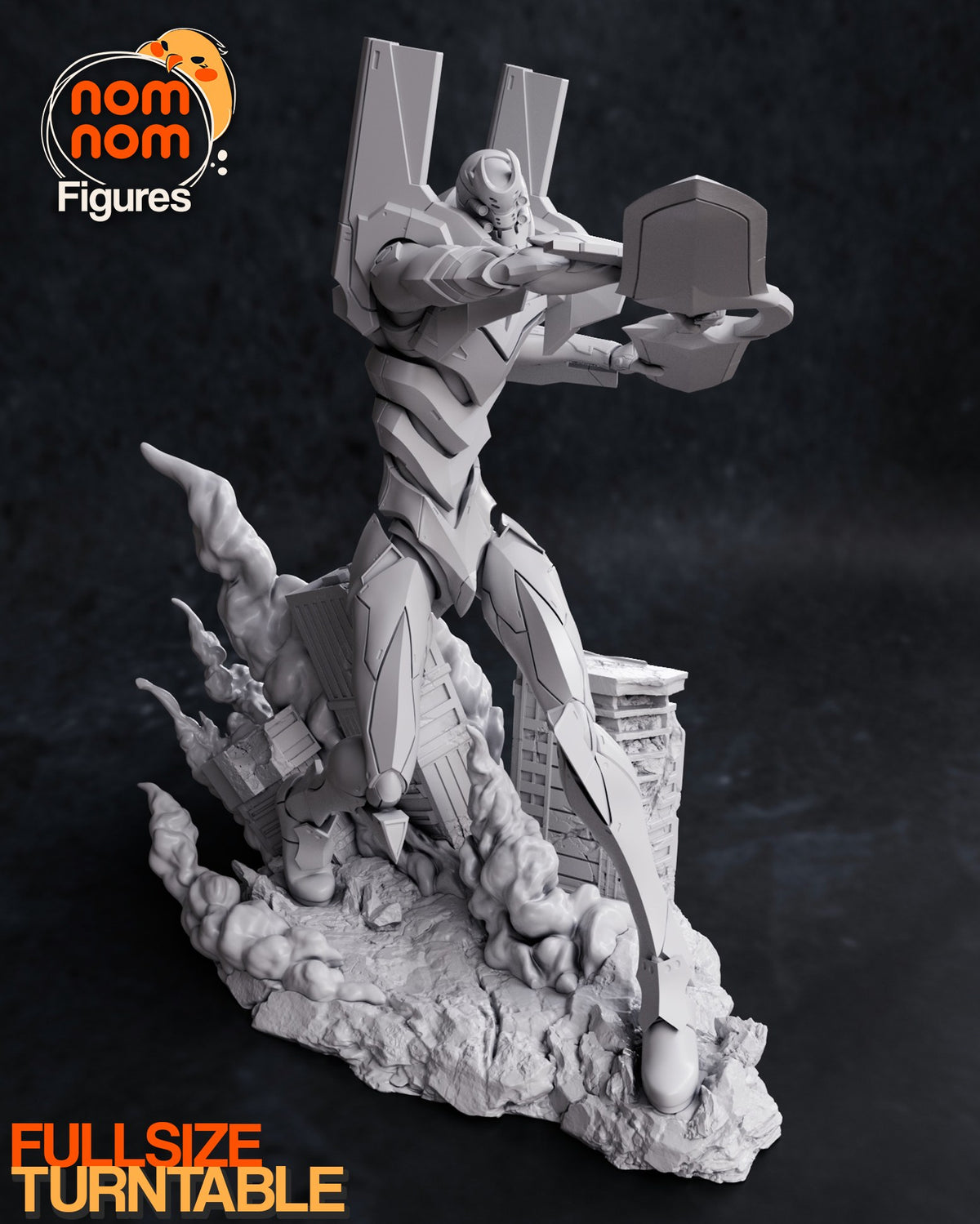 Evangelion Unit-02 resin figure