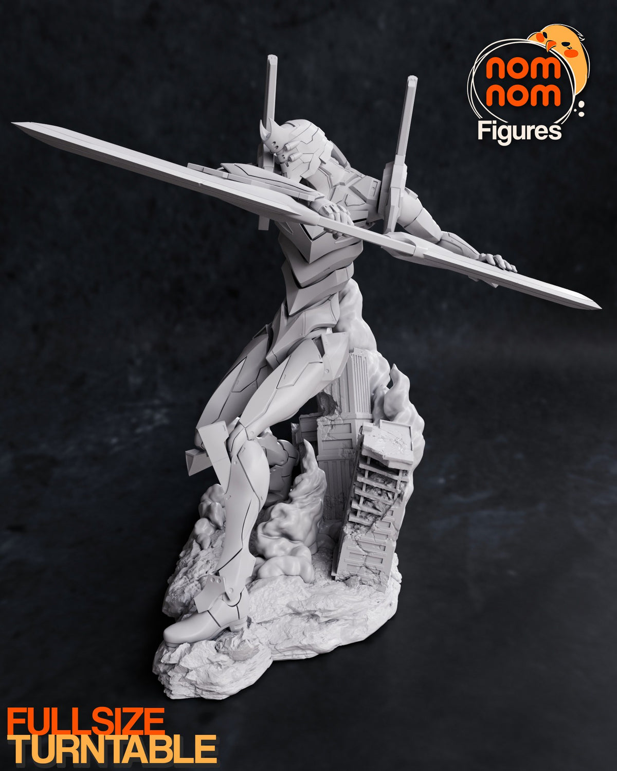 Evangelion Unit-02 resin figure