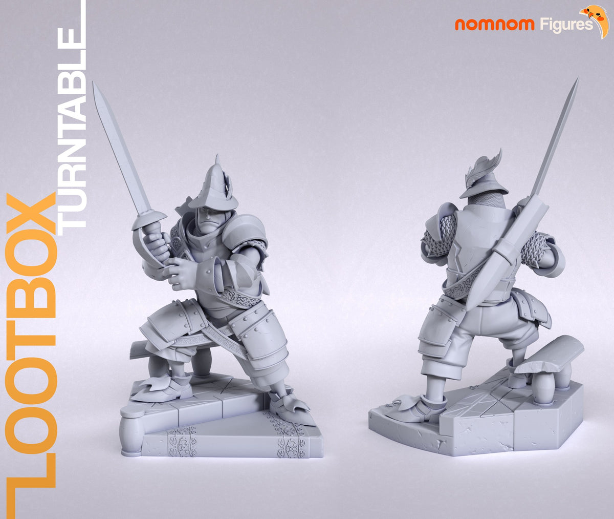 Adelbert Steiner resin figure