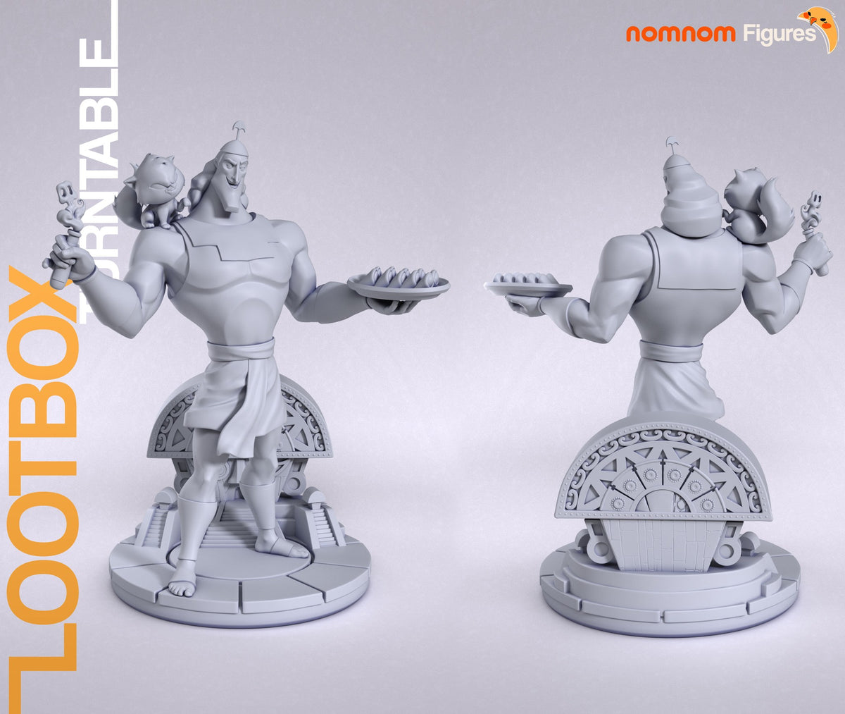 Kronk resin figure