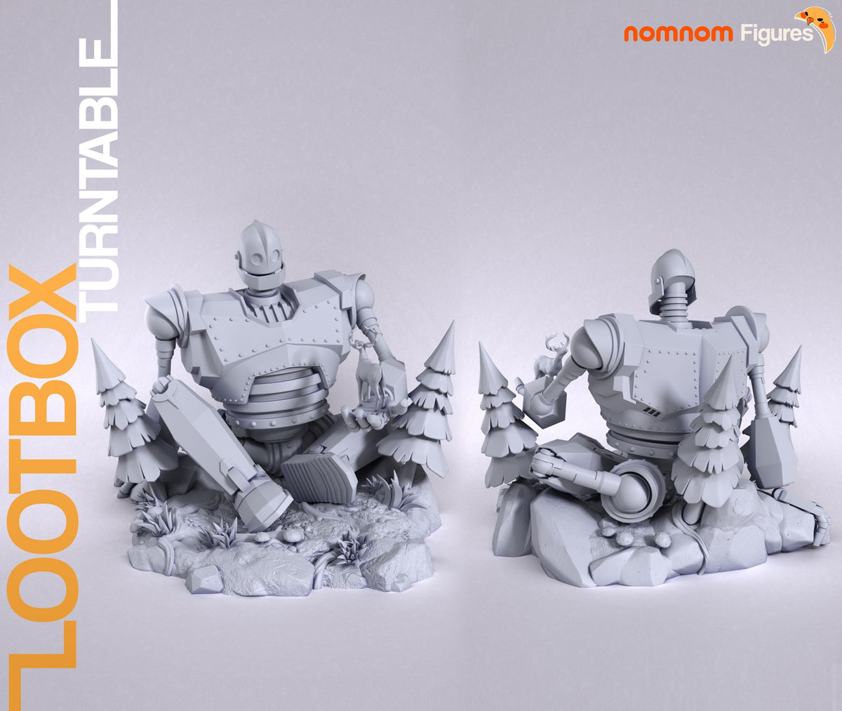 The Iron Giant resin figure