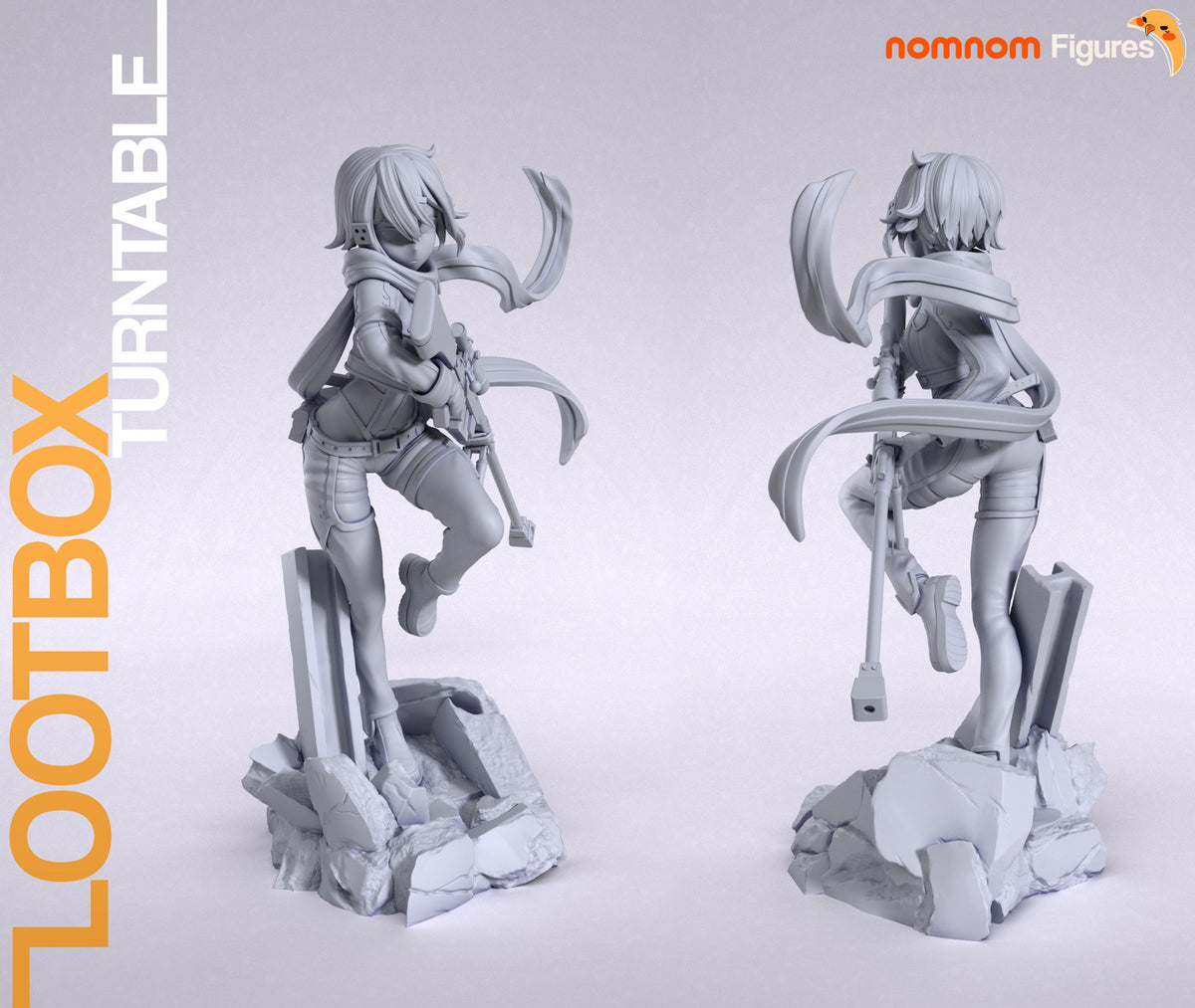 Sinon resin figure