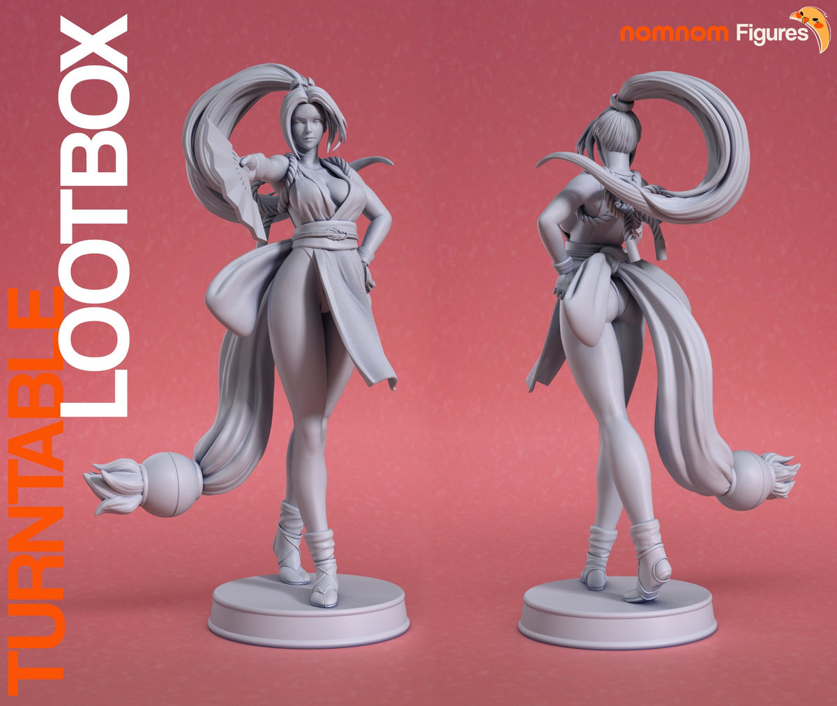 Mai Shiranui resin figure