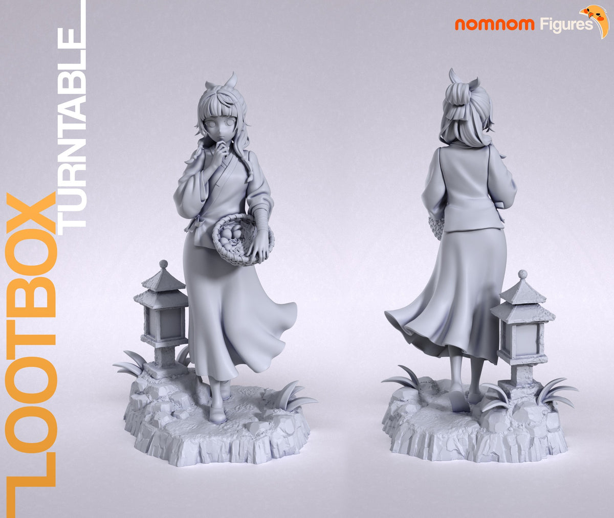 Maomao resin figure