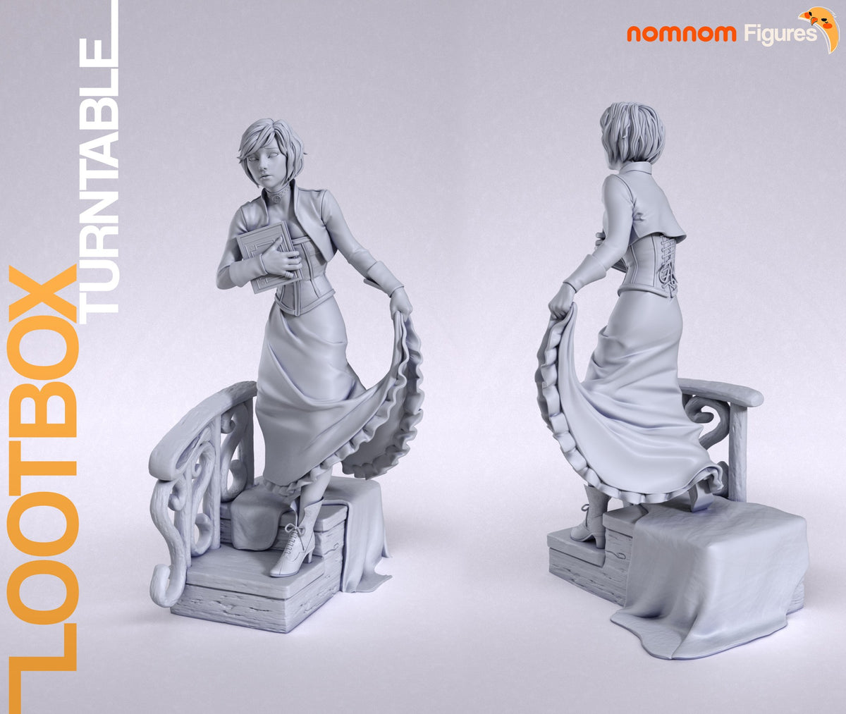 Elizabeth resin figure