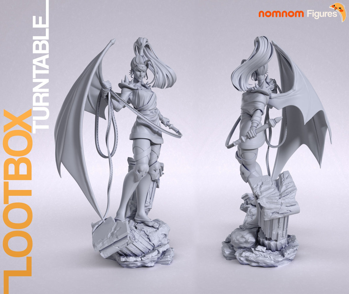 Megaera resin figure