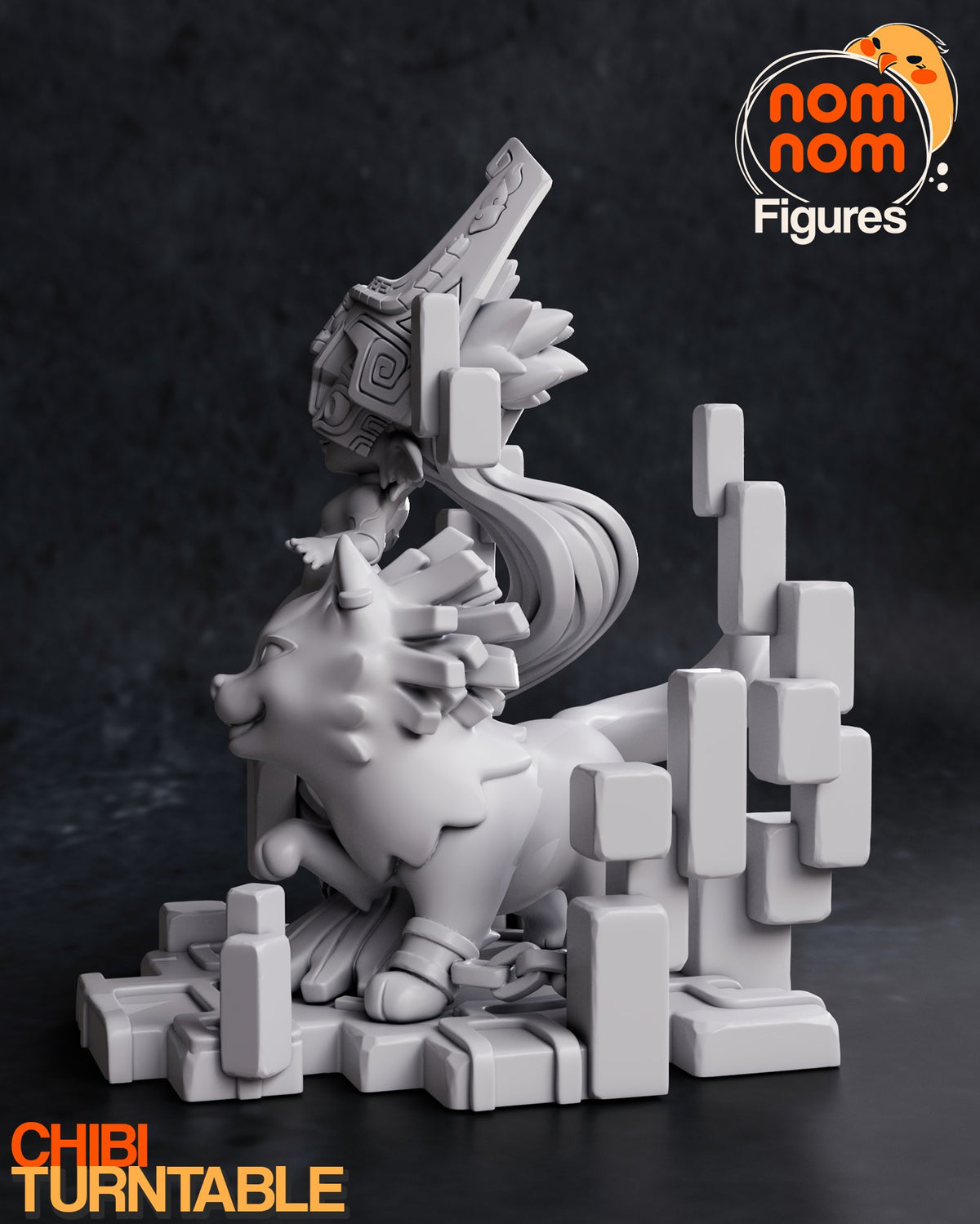Chibi Midna resin figure