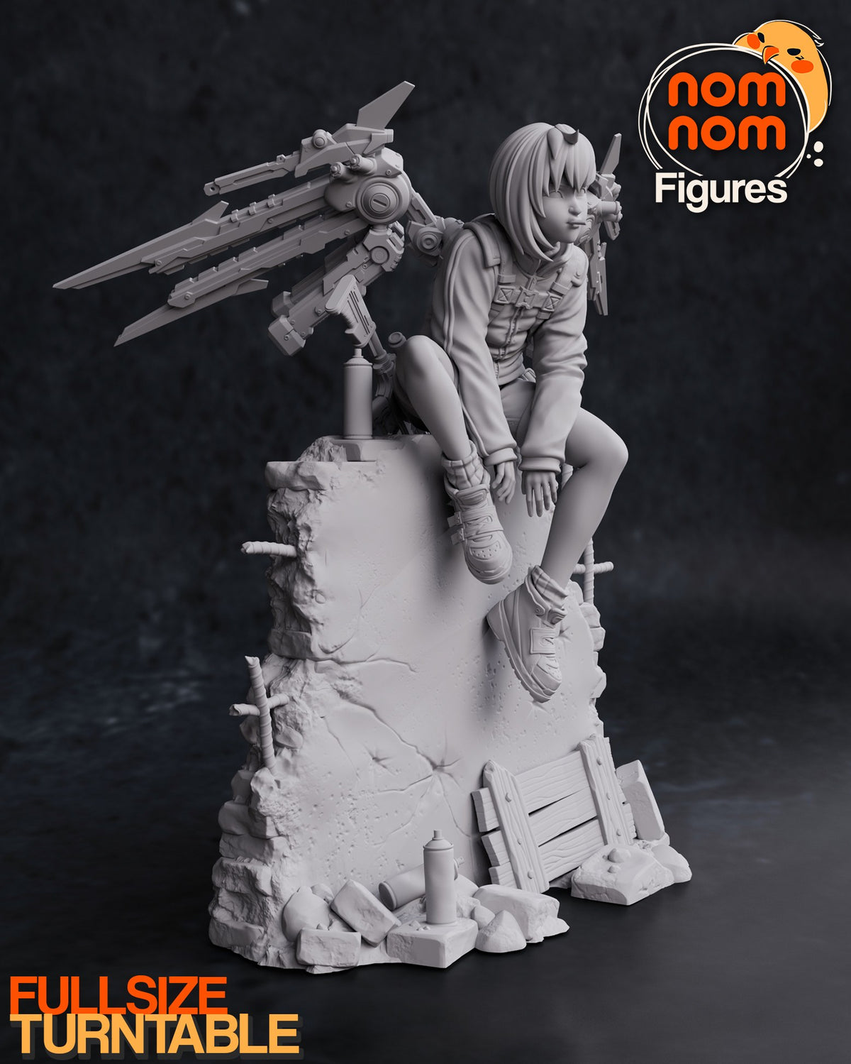 Valrie resin figure