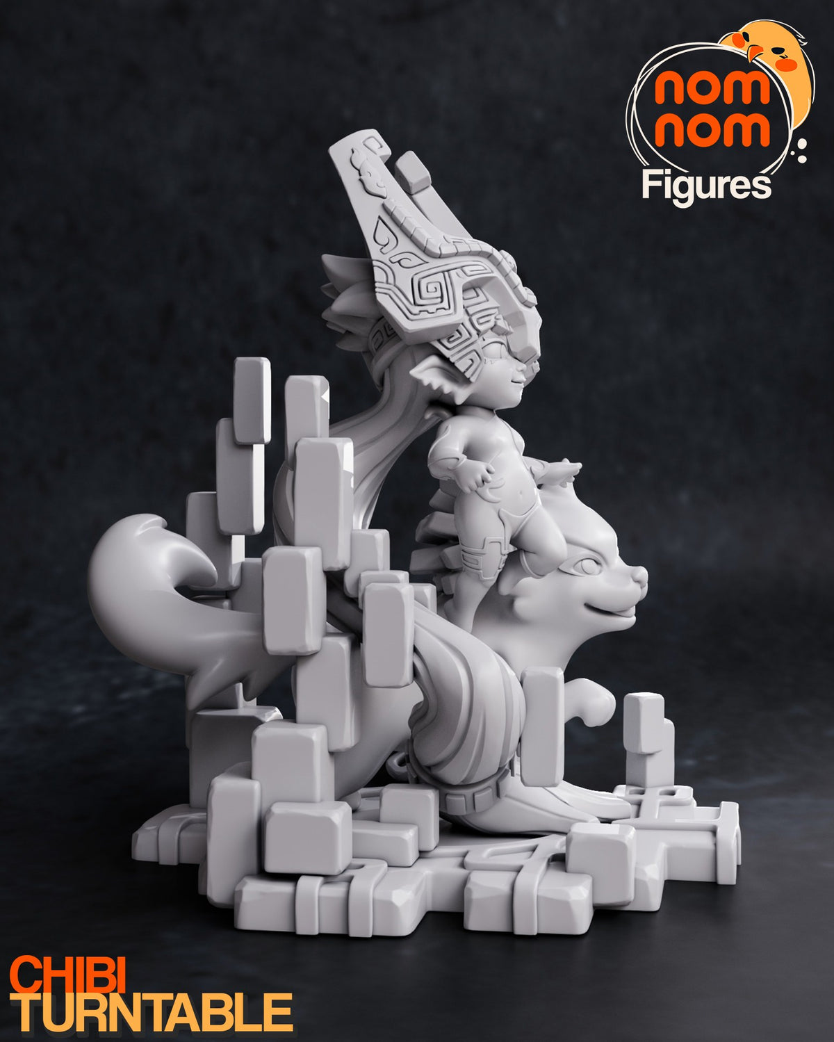 Chibi Midna resin figure