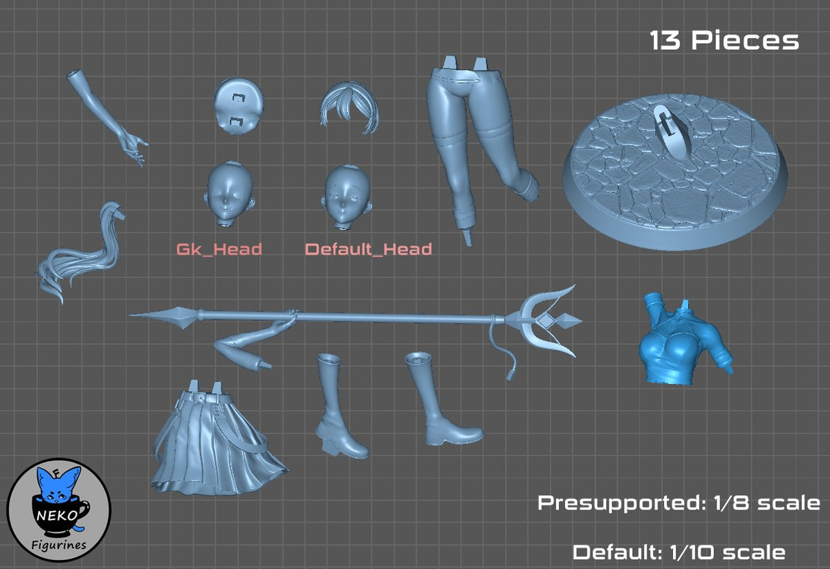 Ubel resin figure
