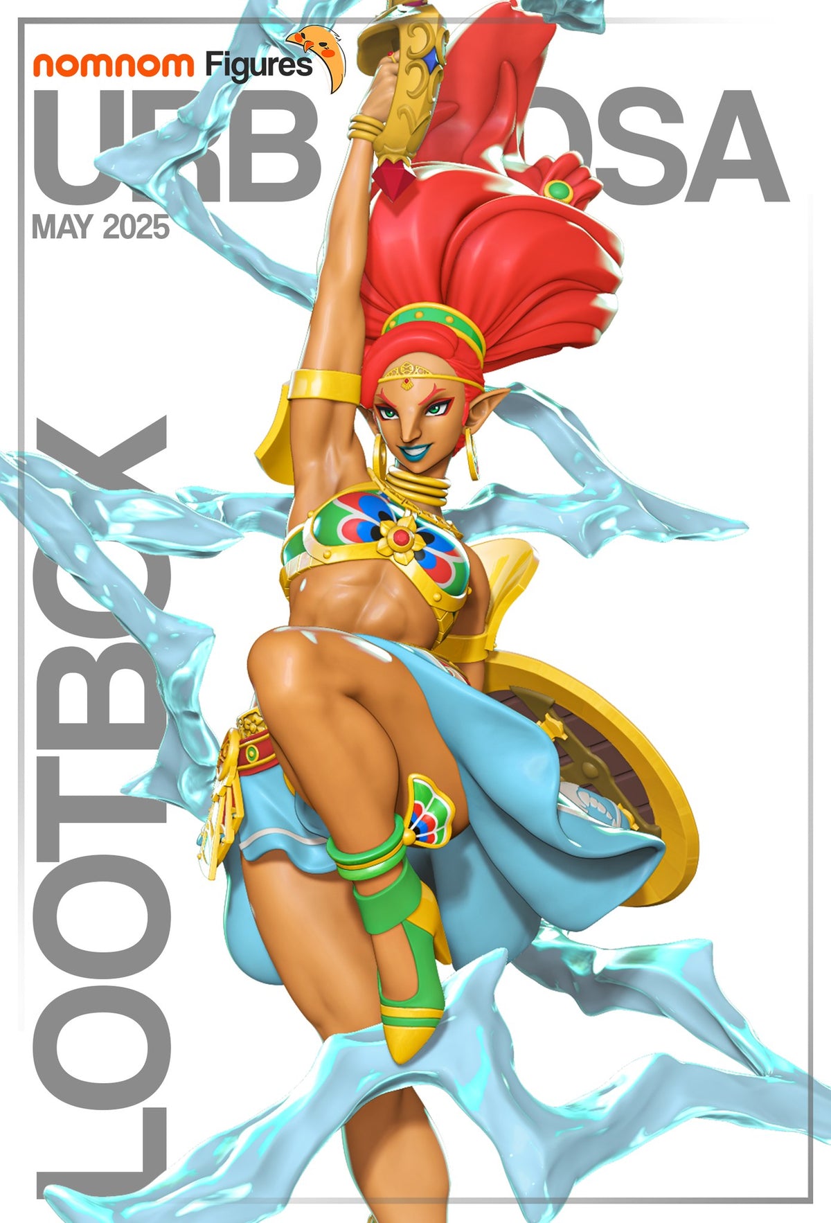 Urbosa resin figure