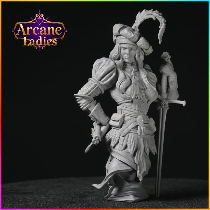 Vaelindra resin figure