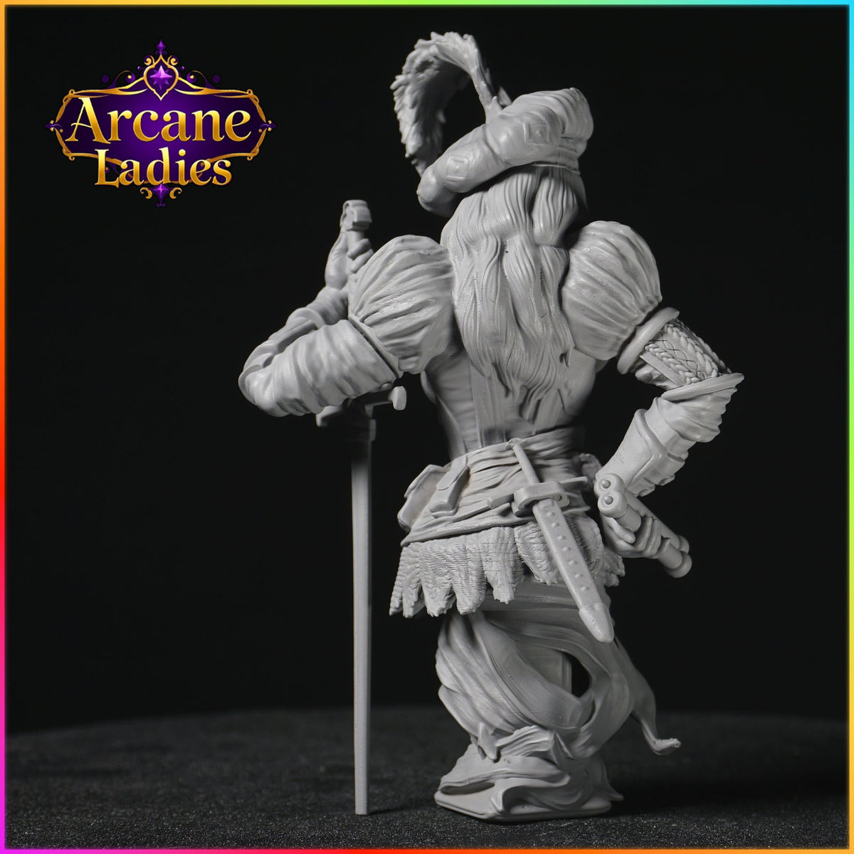 Vaelindra resin figure