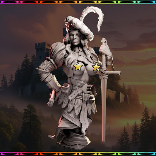 Vaelindra resin figure
