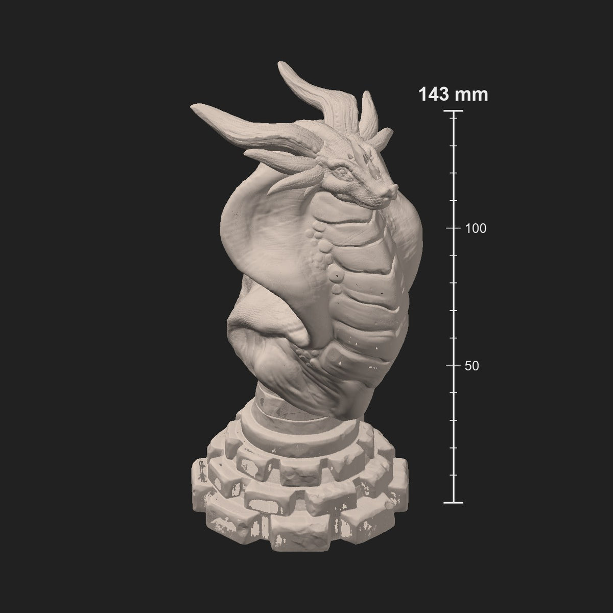 Venom Whip resin figure