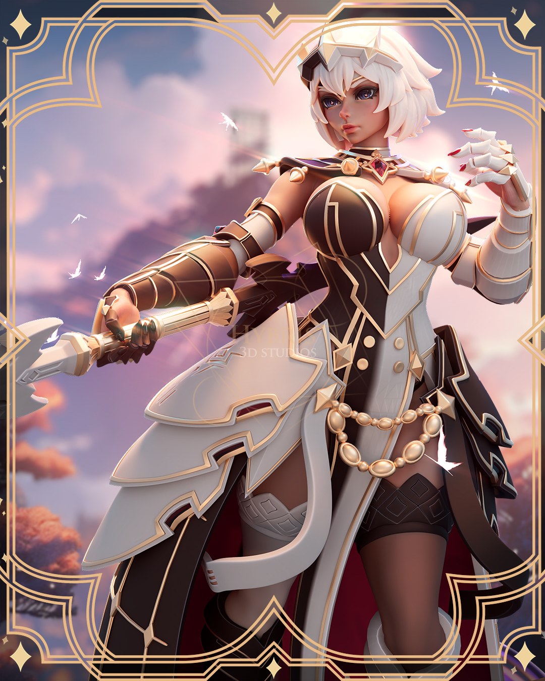 Ilynav resin figure