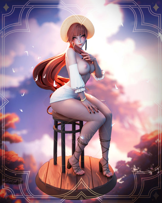 Bellona resin figure