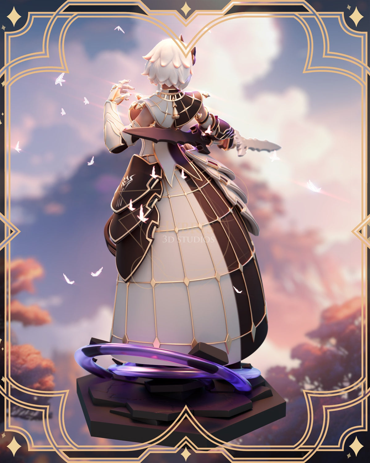Ilynav resin figure