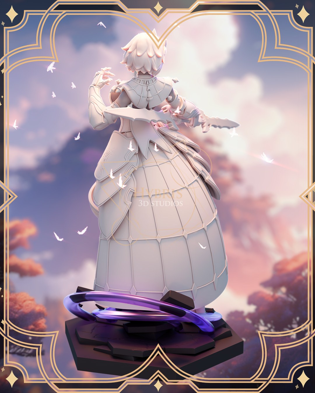 Ilynav resin figure