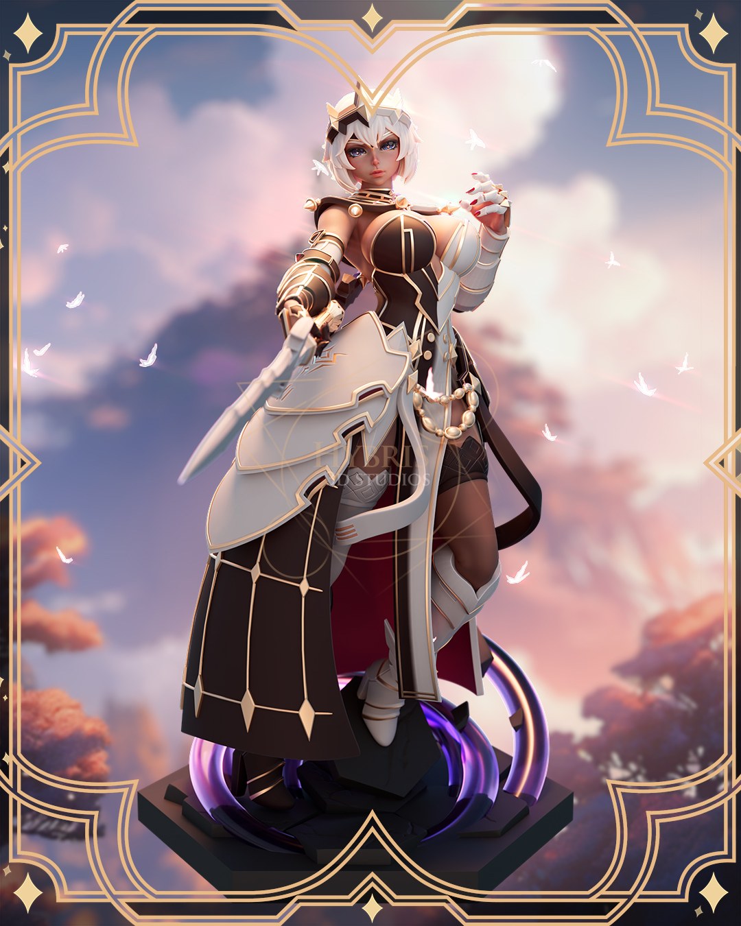Ilynav resin figure