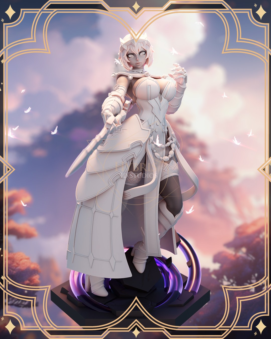 Ilynav resin figure