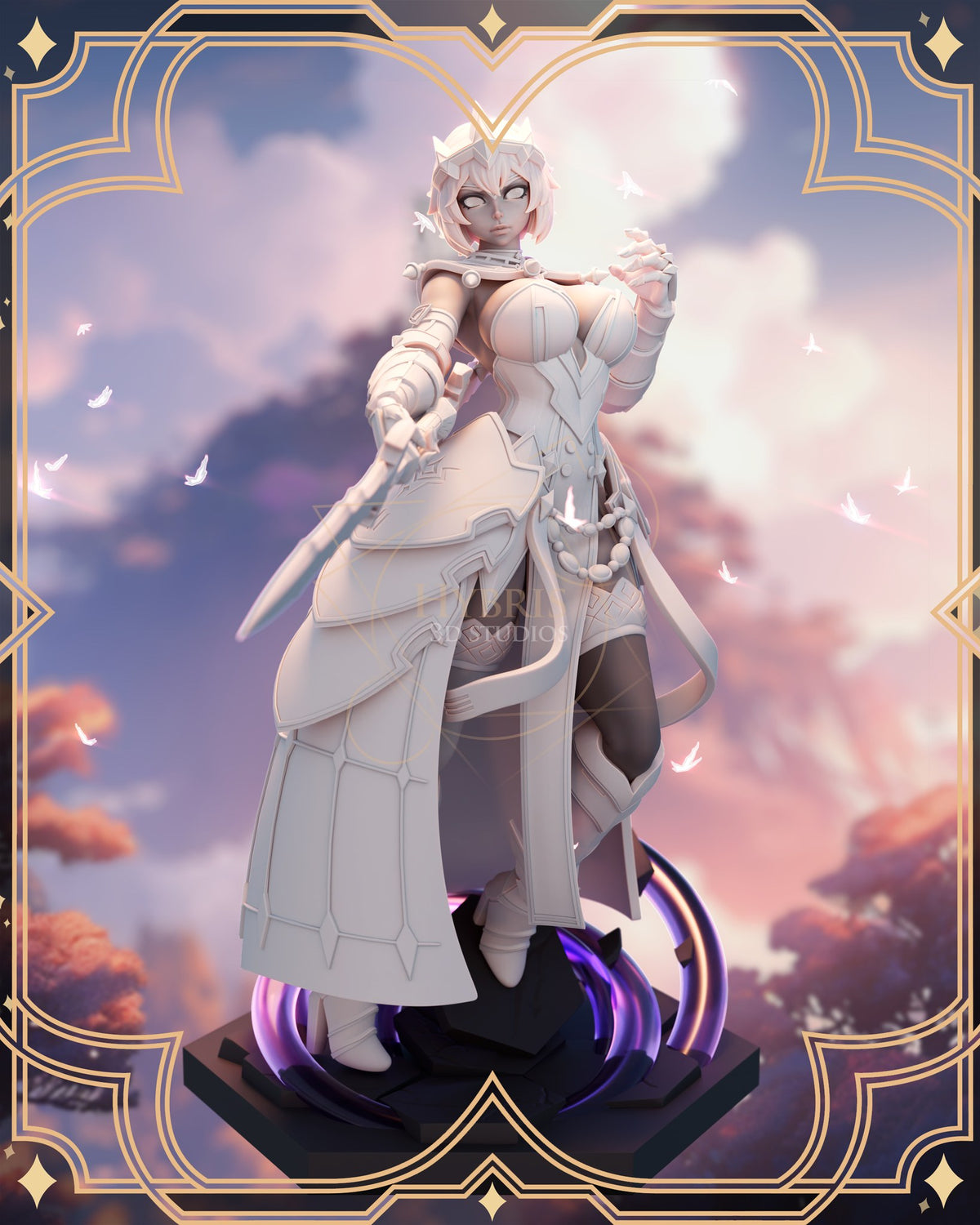 Ilynav resin figure