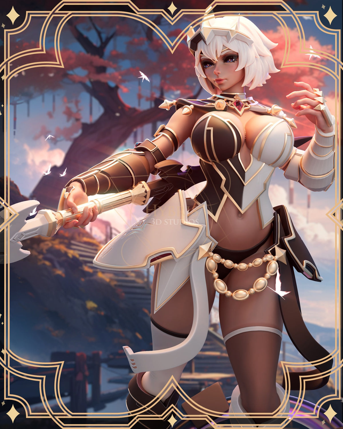 Ilynav resin figure