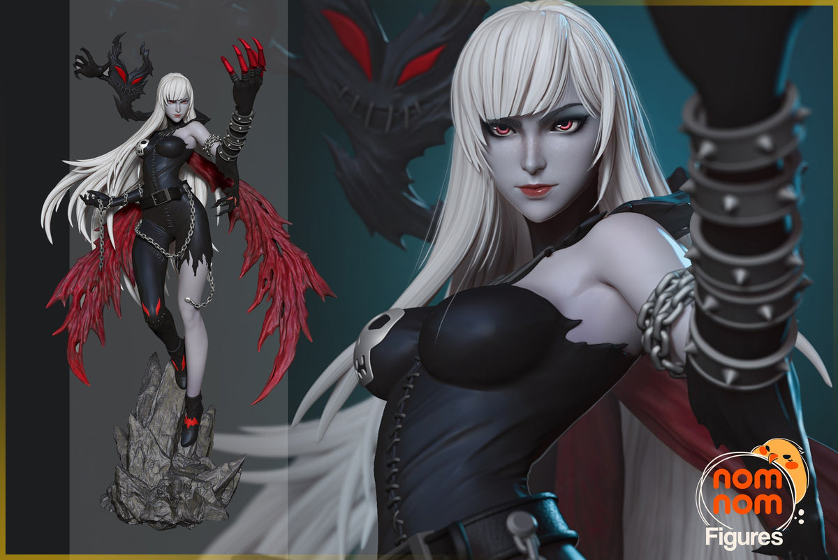 Lady Devimon resin figure