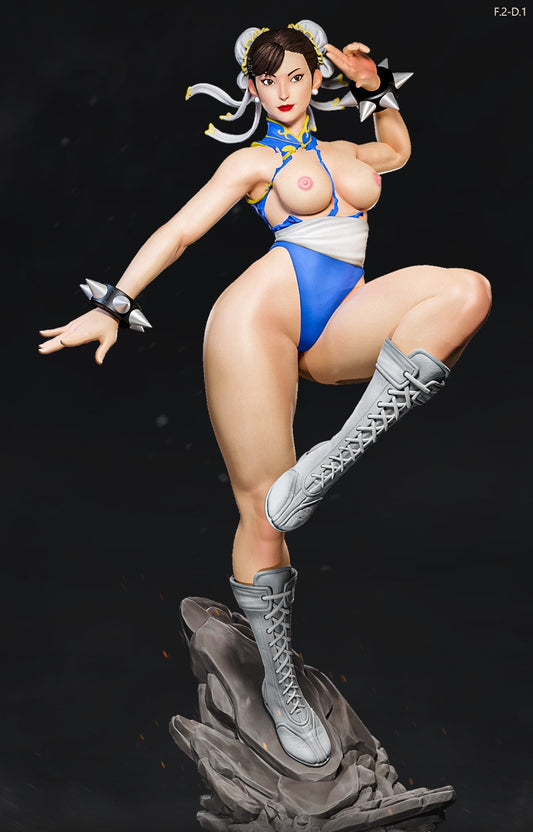 Chun Li resin figure