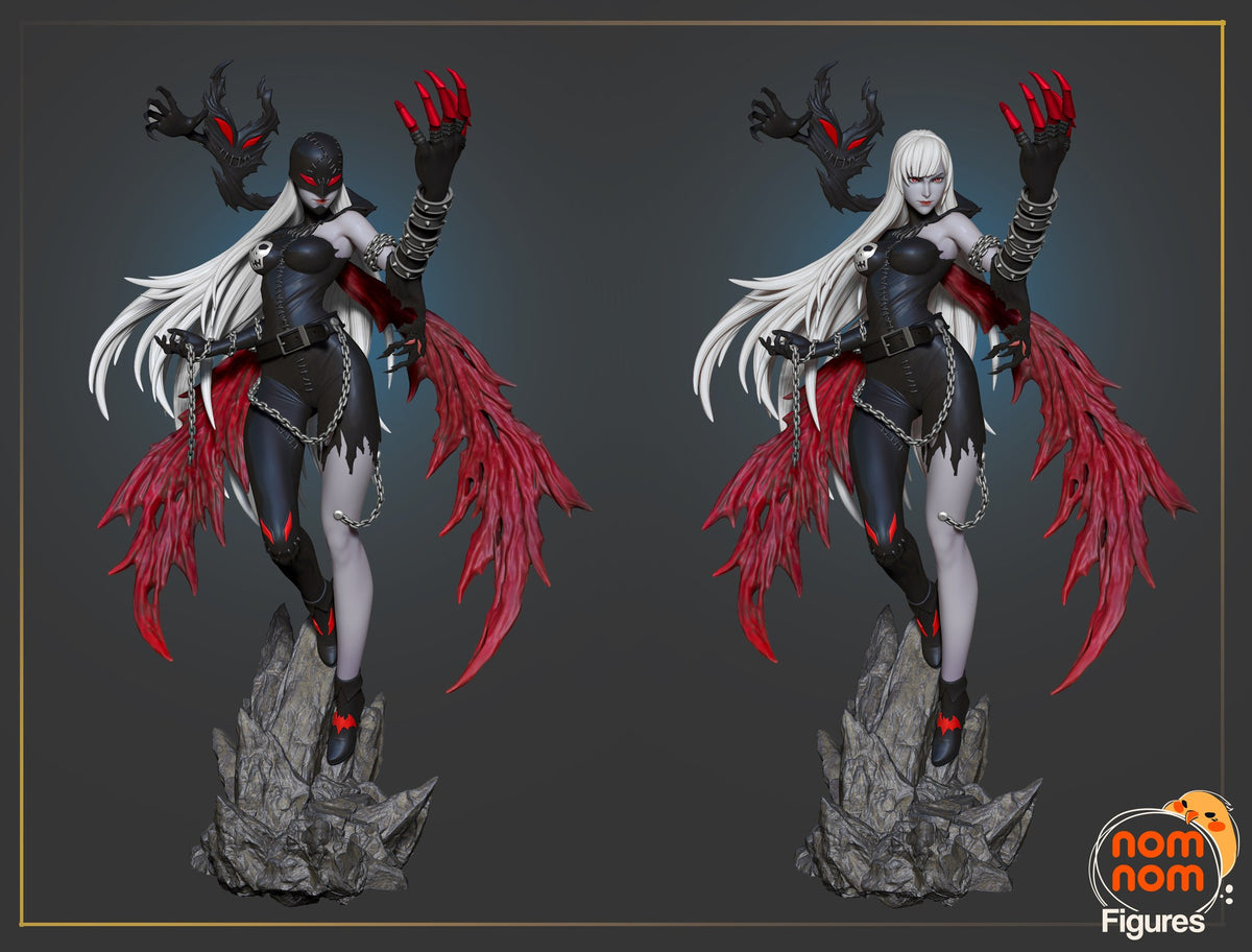Lady Devimon resin figure
