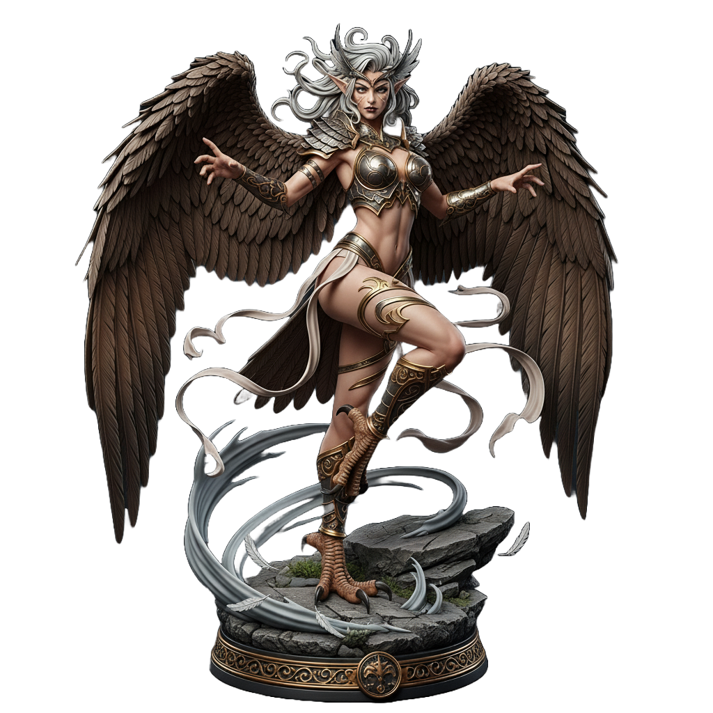 Aerithra resin figure