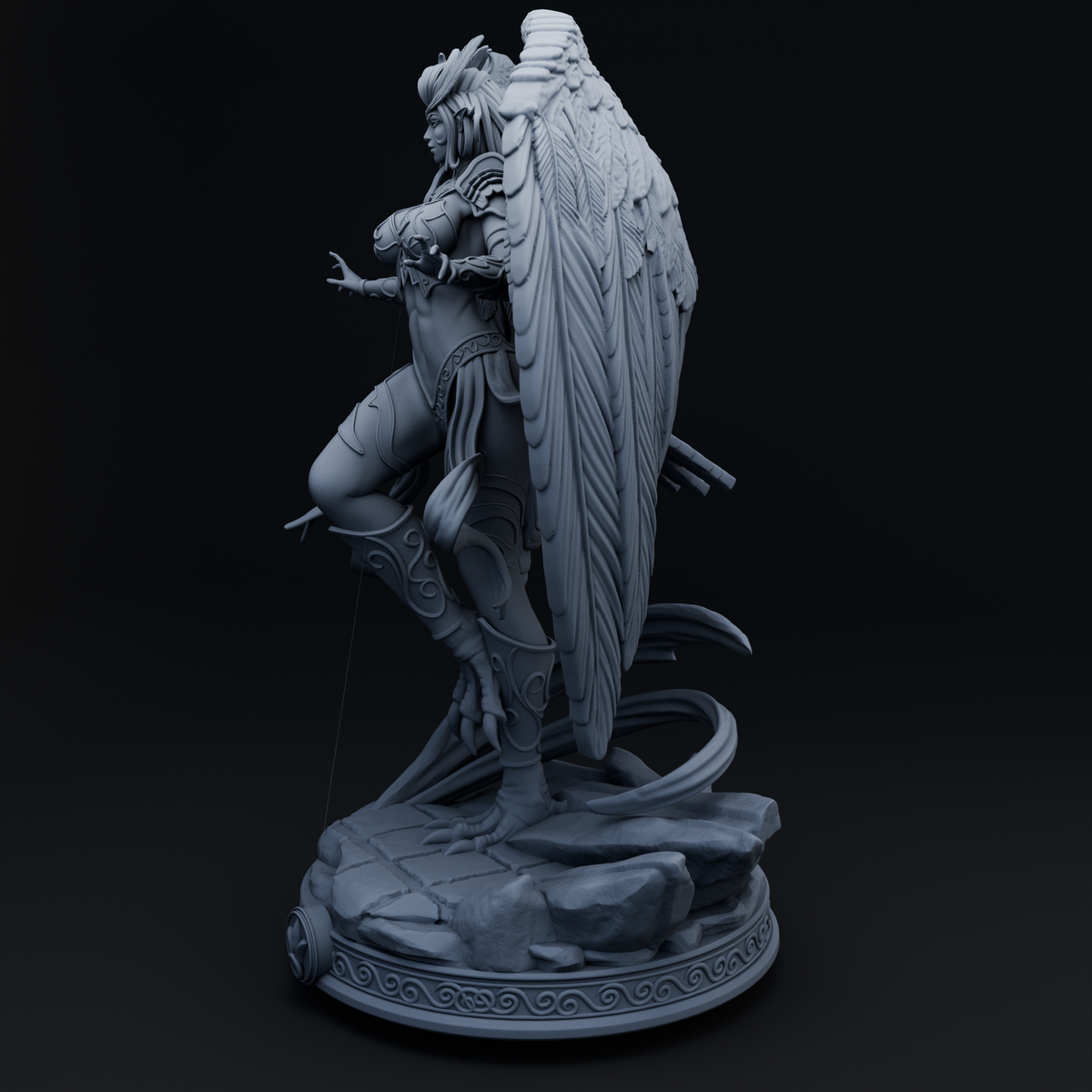 Aerithra resin figure