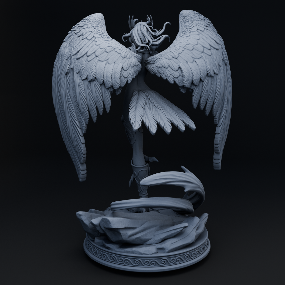 Aerithra resin figure