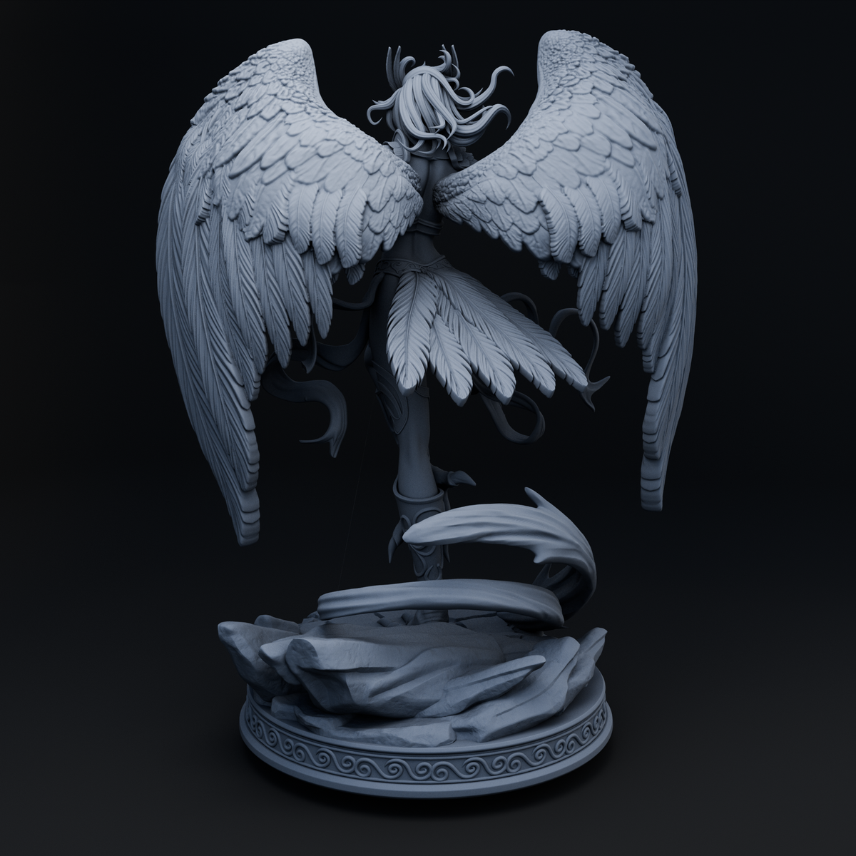 Aerithra resin figure