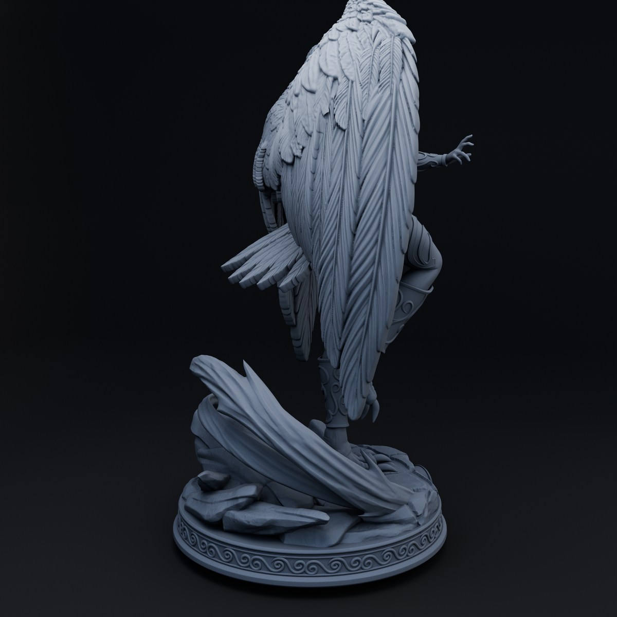 Aerithra resin figure