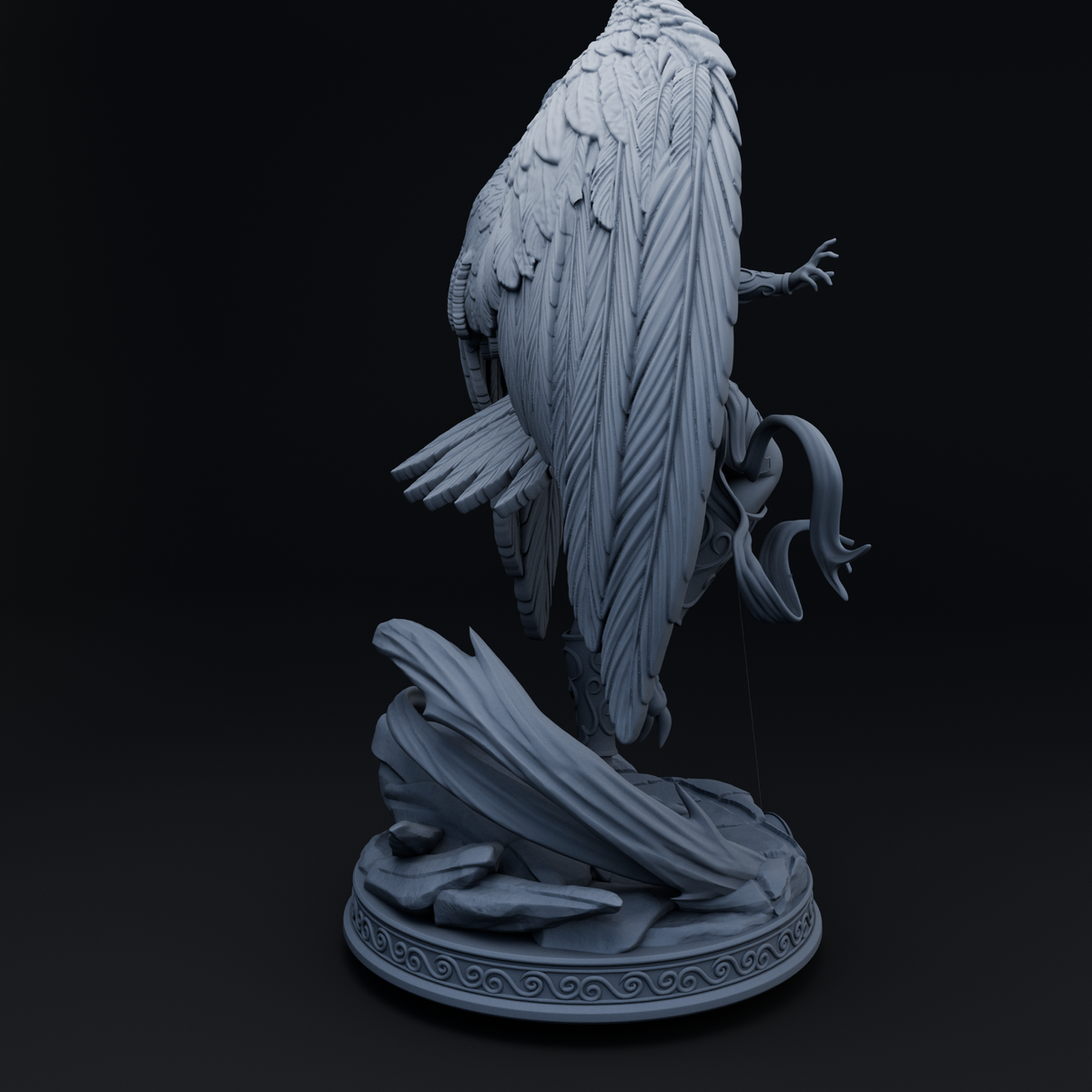 Aerithra resin figure