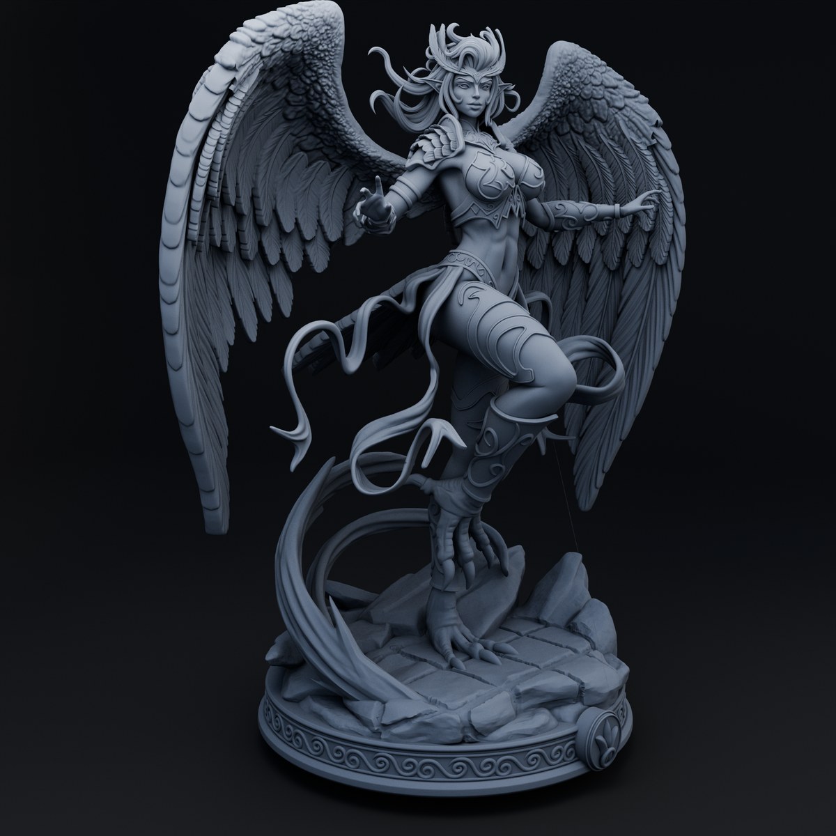 Aerithra resin figure